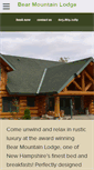 Mobile Screenshot of bearmountainlodge.net