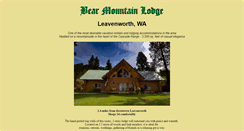 Desktop Screenshot of bearmountainlodge.us